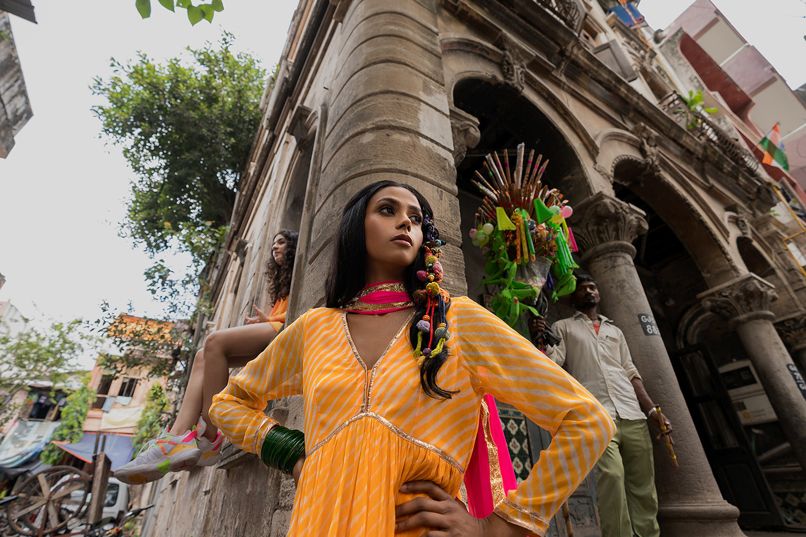 Haldi Sharara set