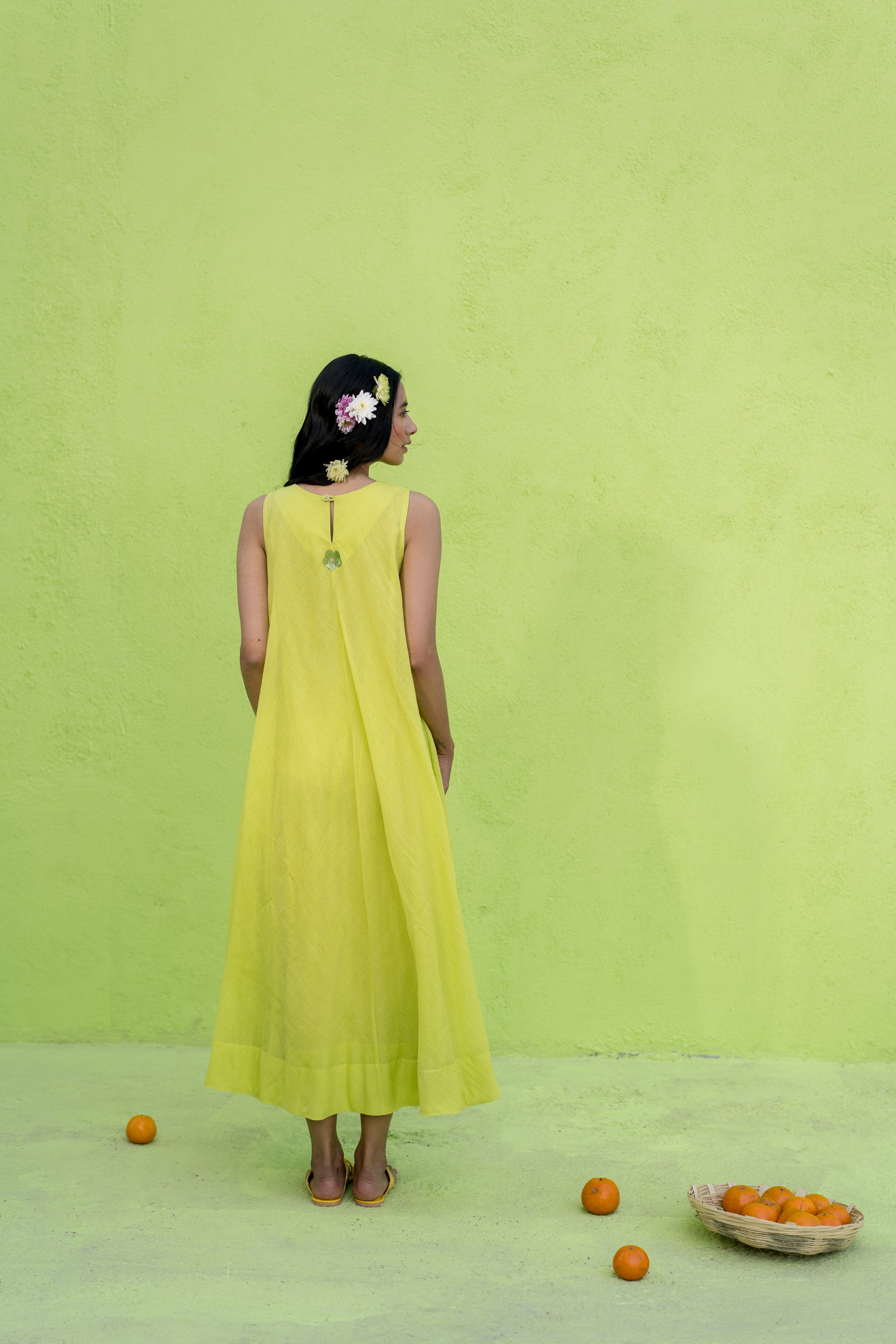 Light green Aline dress