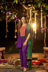 Bengani short kurta salwar