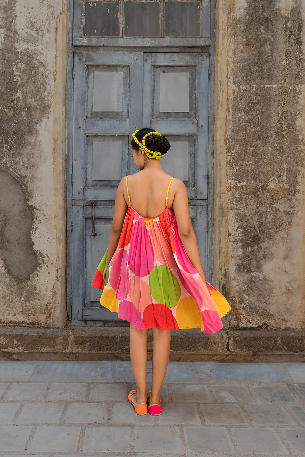 Multicolored dress