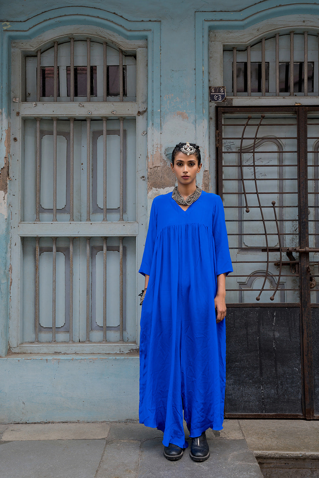 Royal Blue Jumpsuit